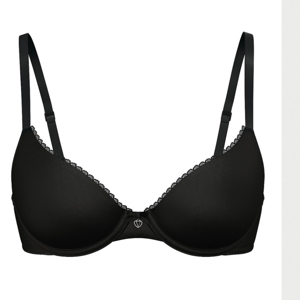 Victoria’s Secret Body by Victoria Invisible Lift Demi Bra | 36DD | Black | NWT